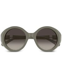 Chloé - Zonnebril Met Rond Montuur - Lyst