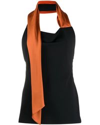 Ellery - Scarf Detail Top - Lyst