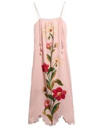 Barbour - Farm Rio Bromelia Midi Dress - Lyst