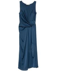 MOUTAKI - Sleeveless Knot-Detail Midi Dress - Lyst