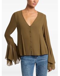 Michael Kors - Blouse En Crêpe - Lyst