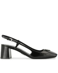 prada cap toe slingback