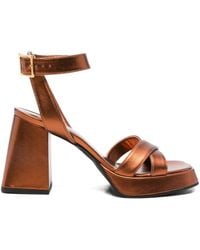 Giampaolo Viozzi - アンクルストラップ サンダル - Lyst