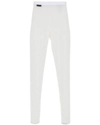 Marine Serre - Flocked Mesh Tights - Lyst