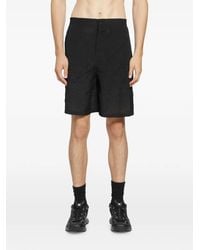 Off-White c/o Virgil Abloh - Handstyle Logo Organza Shorts - Lyst