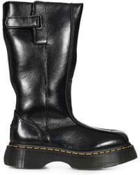 Dr. Martens - Bottes En Cuir À Boucles Buzz Hi - Lyst