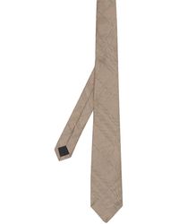 Burberry Jacquard-Krawatte aus Seide - Mehrfarbig