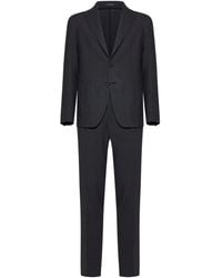 Tagliatore - Peak-Lapels Patch-Pockets Suit - Lyst