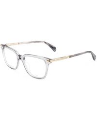 Rag & Bone - Rectangle-Frame Glasses - Lyst