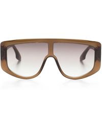 Victoria Beckham - Visor Pilot-frame Sunglasses - Lyst