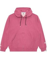 Aape By A Bathing Ape - Logo-Embossed Zip-Up Hoodie - Lyst