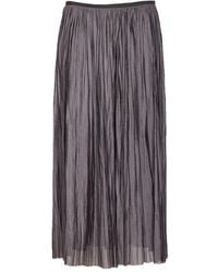 Roberto Collina - Pleated Elasticated-Waist Midi Skirt - Lyst