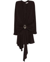 Christopher Esber - Stone-Detail Draped Mini Dress - Lyst
