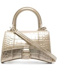 Balenciaga - Xs Hourglass Top-Handle Bag - Lyst