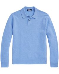 Polo Ralph Lauren - Fine-knit Cashmere Polo Jumper - Lyst