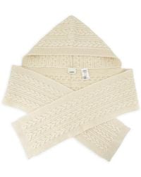 Isabel Marant - Honorine Cable-Knit Hodded Scarf - Lyst
