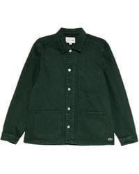 Lacoste - Denim Overshirt - Lyst