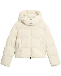 Woolrich - Madison Hooded Puffer Jacket - Lyst