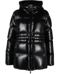 Moncler - Coats Black - Lyst
