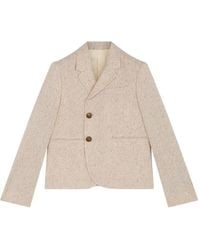 Fortela - Welt-Pocket Single-Breasted Blazer - Lyst