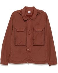 C.P. Company - Flatt Goggle Overshirt - Lyst