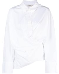 Dorothee Schumacher - Wrap-design Long-sleeve Shirt - Lyst