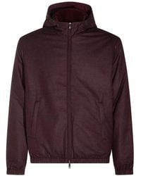 Marco Pescarolo - Hooded Zip-Up Jacket - Lyst