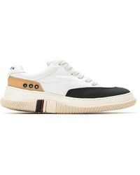 Osklen Panelled Trainers - White