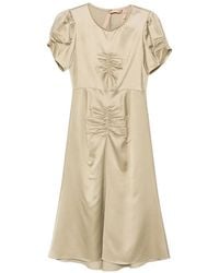 N°21 - Short-Sleeve Midi Dress - Lyst