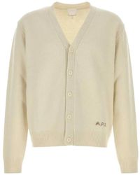 A.P.C. - Kevin Vest Met Geborduurd Logo - Lyst
