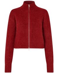 Samsøe & Samsøe - Cardigan Zippé À Col Montant - Lyst