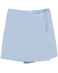 Manuel Ritz - Wrap Button Skirt - Lyst