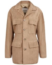 Tod's - Pocket Leather Jacket - Lyst