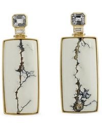DENISE CASSOU - Creek Diamond And Spinel Earrings - Lyst