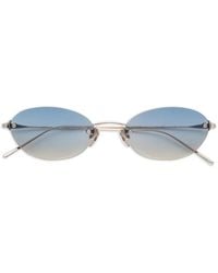 AKILA - Rimless Titanium Sunglasses - Lyst