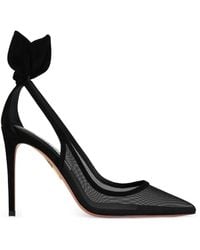 Aquazzura - Bow Tie Pumps - Lyst