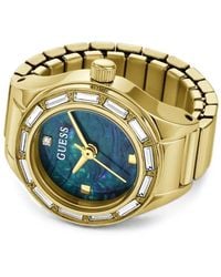 Guess - Esme Crystal-Embellished 18Mm Watch Ring - Lyst