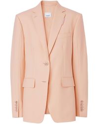 Burberry - Tailored Single-breasted Blazer - Lyst