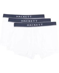 Hackett - Logo-Waistband Cotton Briefs (Pack Of Three) - Lyst