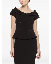 Nissa - Off-Shoulder Fitted Blouse - Lyst