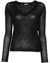 JOSEPH - Cetus V-Neck Top - Lyst