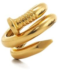 David Webb - 18K Geelgouden Nail Ring - Lyst