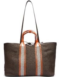 Casadei - Amalfi Woven Shoulder Bag - Lyst
