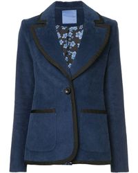 Macgraw Alter Ego Corduroy Blazer - Blue