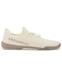 grounds - Logo-Print Sneakers - Lyst