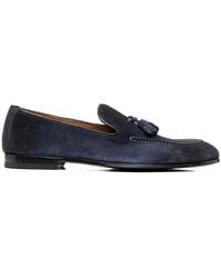 Doucal's - Tassel-Detail Suede Loafers - Lyst