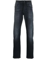 BOSS - Logo-Patch Cotton Jeans - Lyst
