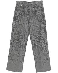 Amiri - Bandana Baggy Jeans - Lyst