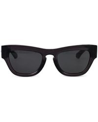 Burberry - Rectangle-Frame Sunglasses - Lyst