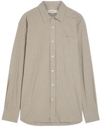 Forét - Scout Check-Pattern Shirt - Lyst